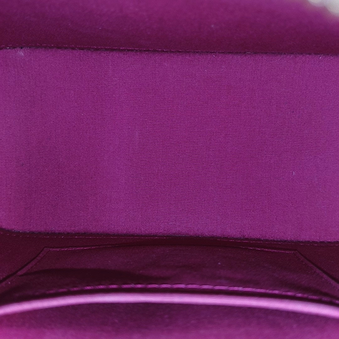 ALMA BB Monogram Patent Leather Red