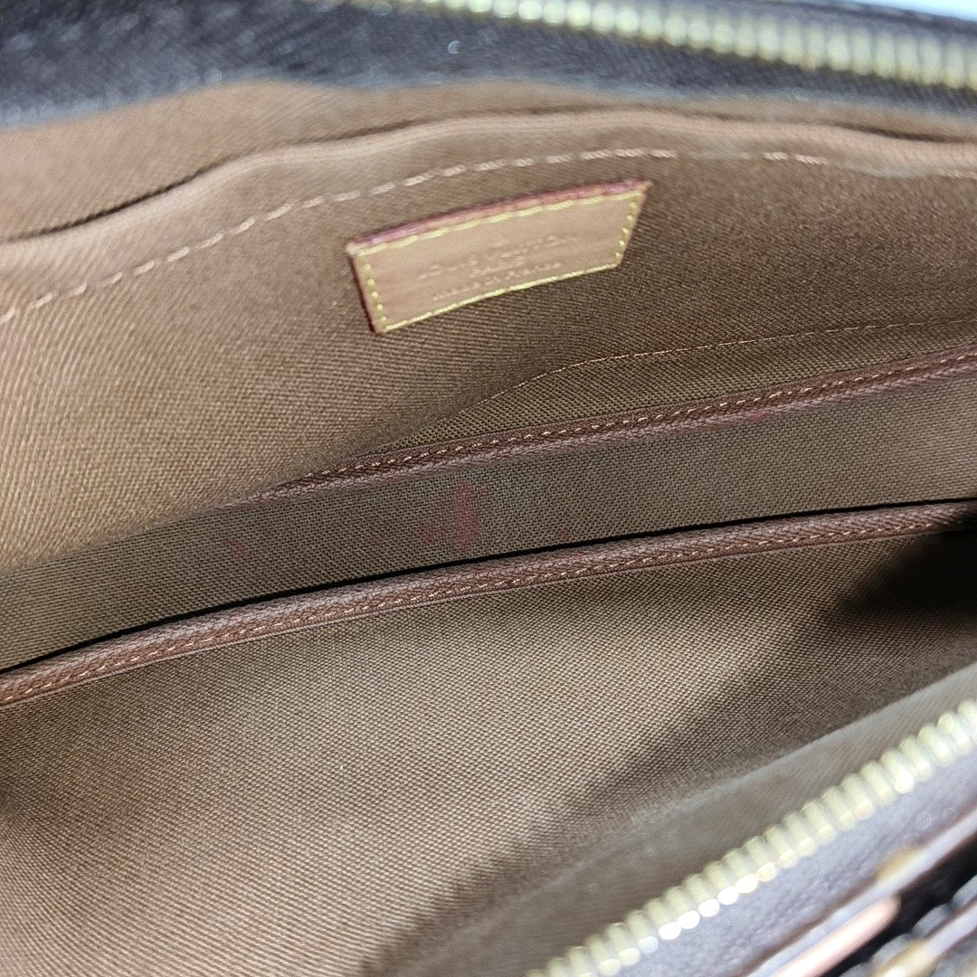 MULTI Monogram Coated Canvas Brown