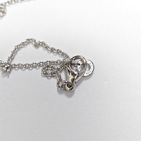 B.ZERO1 18k White Gold Silver Necklace