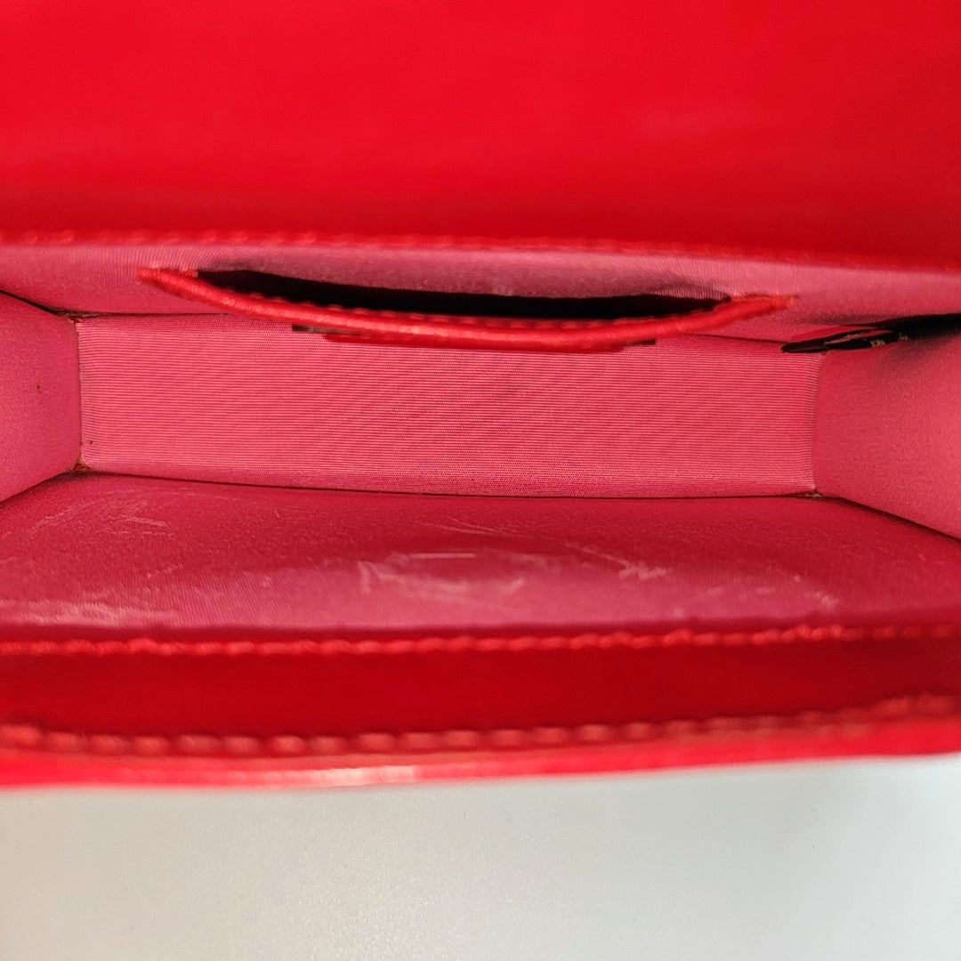 SERPENTI FOREVER Small Calfskin Red