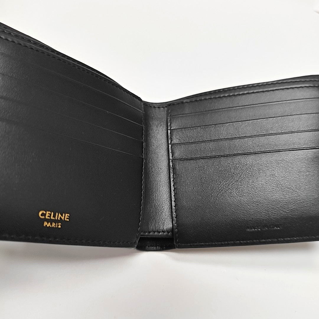 Coated Canvas Wallet Brown