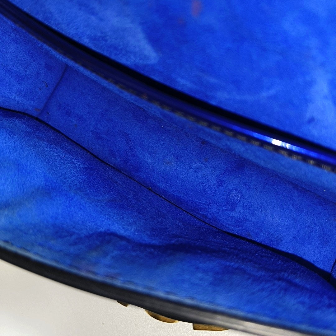 J'adior Patent Leather Blue