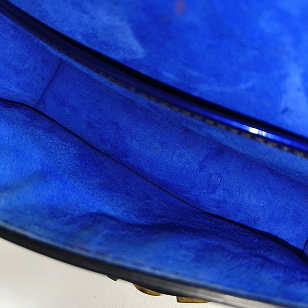 J'adior Patent Leather Blue