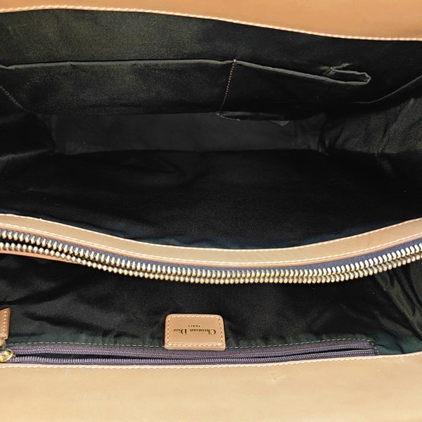 Oblique Canvas Tote Bag Multicolor