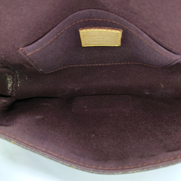 FAVORITE PM Monogram Coated Canvas Brown