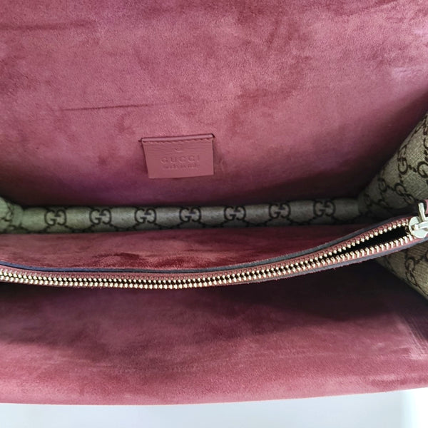 Authenticated pre-owned  Dionysus Small Monogram Coated Canvas Beige - Shoulder Bag at Looply