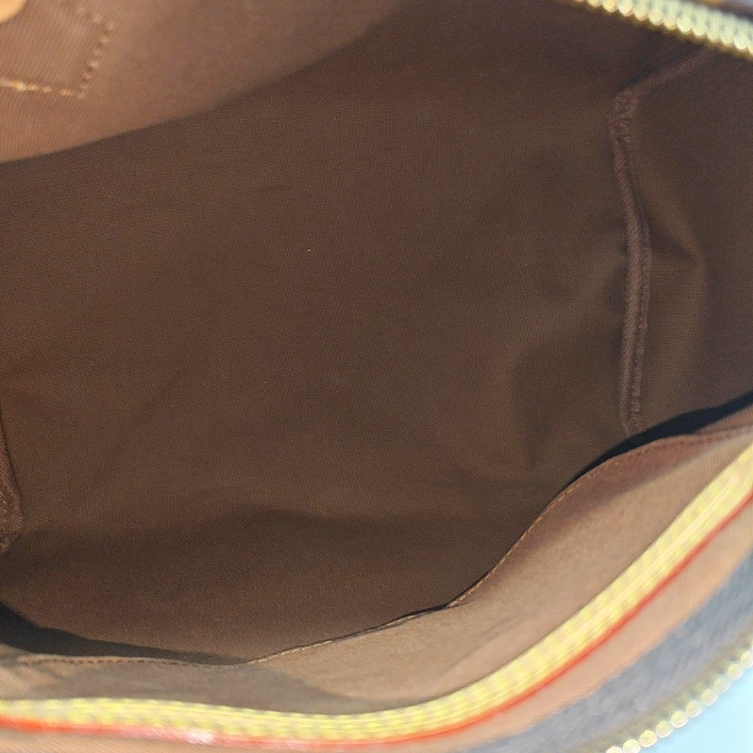SPEEDY 30 Monogram Coated Canvas Brown