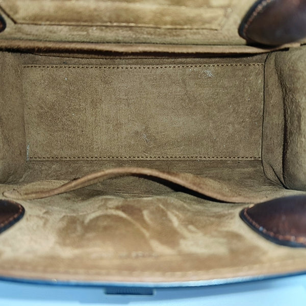 Authenticated pre-owned  Diorever Small Calfskin Brown - Tote Bag at Looply