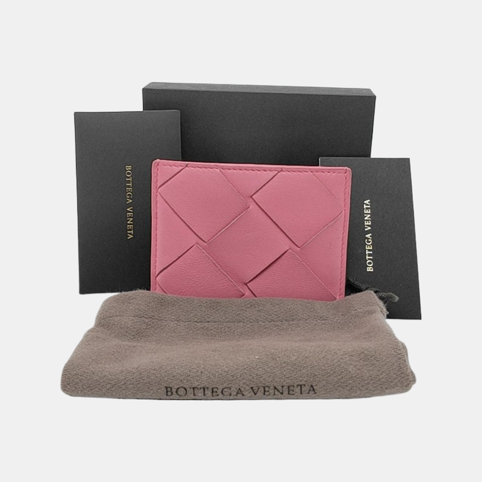 Calfskin Red Card Holder