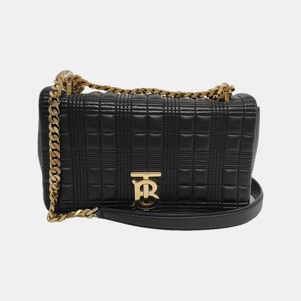 Lola Small Quilted Calfskin Black