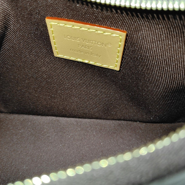BOULOGNE Nano Monogram Coated Canvas Brown