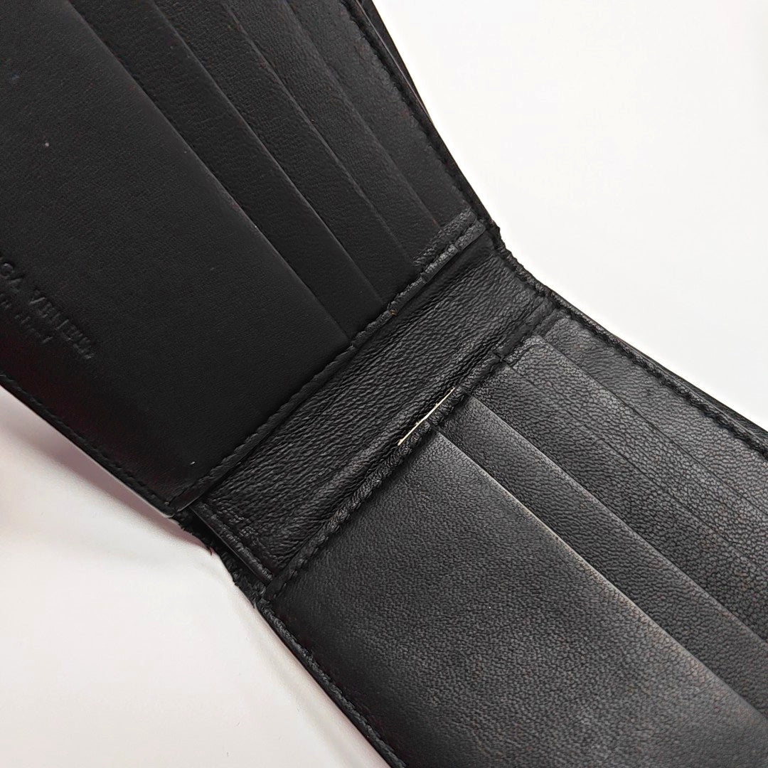 Calfskin Wallet Black