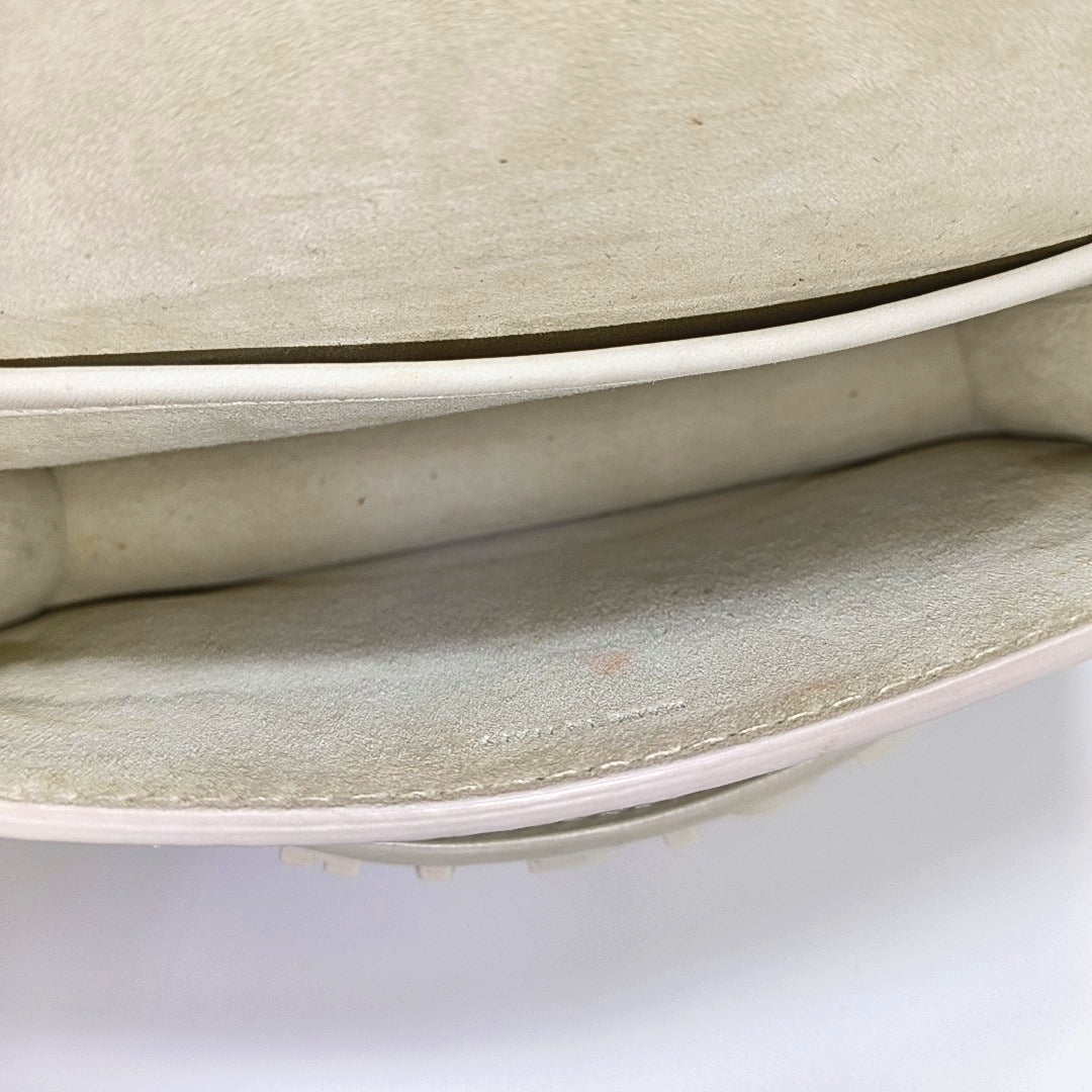 J'adior Calfskin White