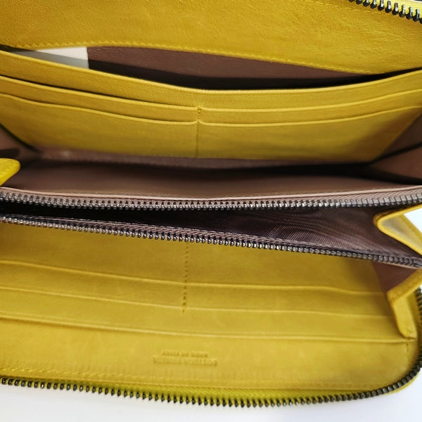 Calfskin Clutch Green