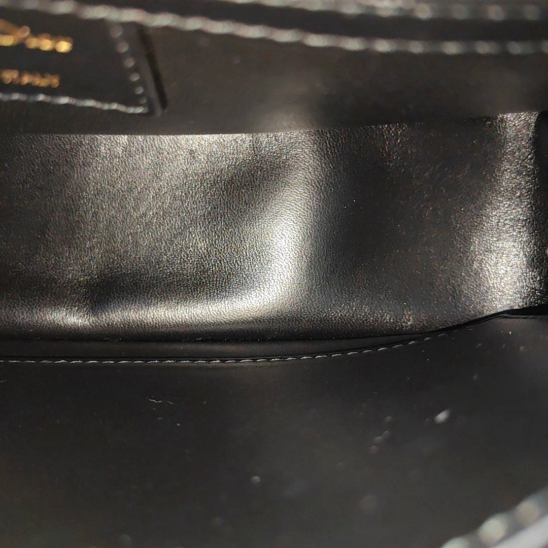 Dior Caro Medium Cannage Wool Black