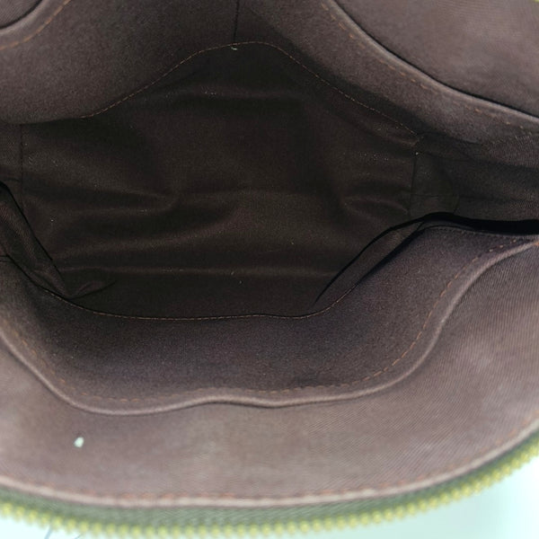 TURENNE Monogram Coated Canvas Brown
