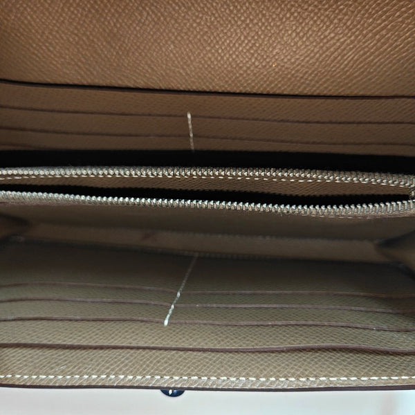 Kelly 20 Epsom Gray Wallet