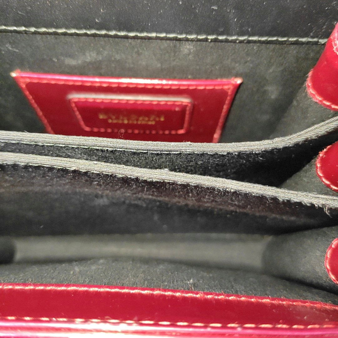 SERPENTI FOREVER Small Patent Leather Red