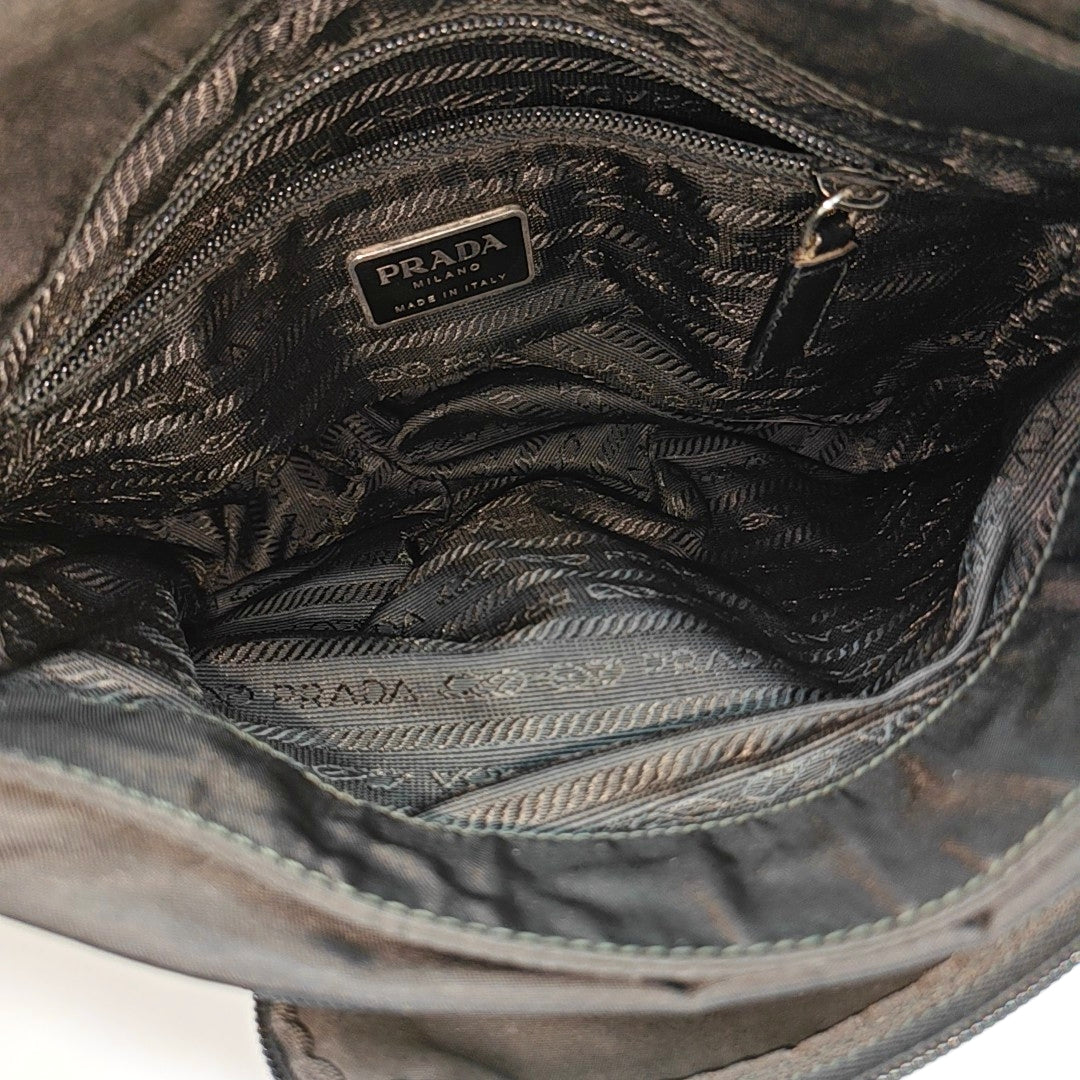 Nylon Crossbody Bag Nylon Black