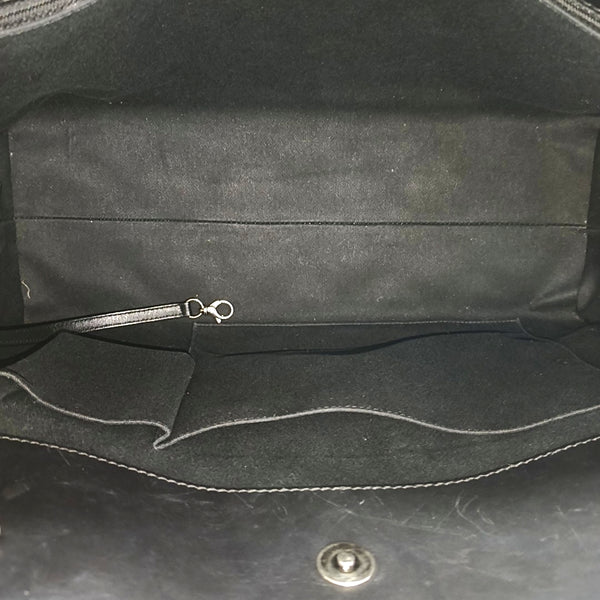 2.55 Quilted Calfskin Black