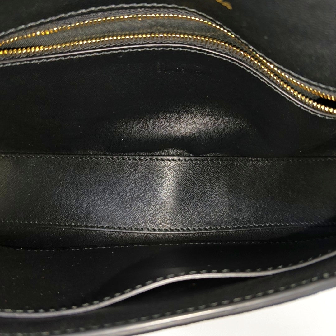 Downtown Super Mini Calfskin Black