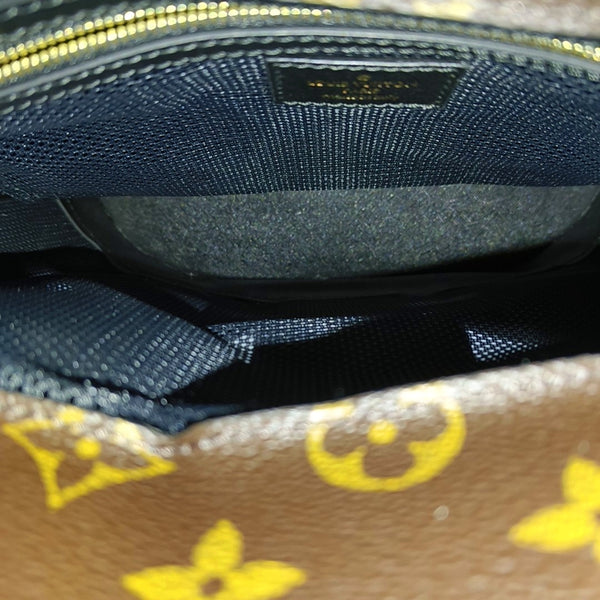 Monogram Coated Canvas Shoulder Bag Brown