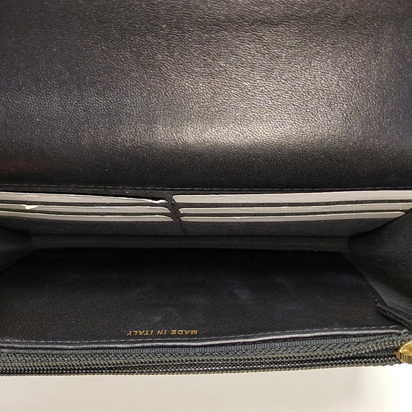 WOC Quilted Lambskin Black