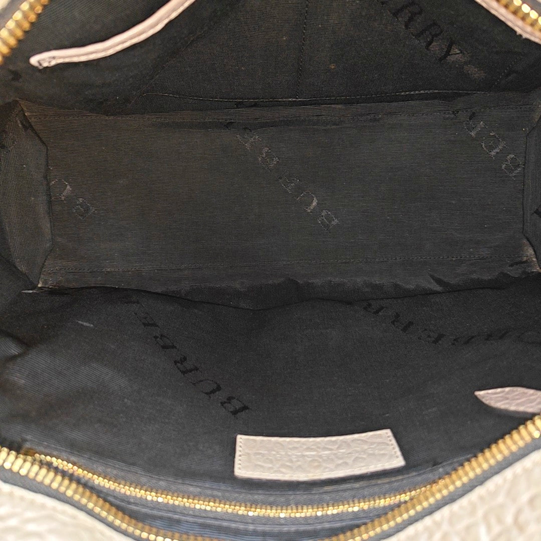 Calfskin Shoulder Bag Gray