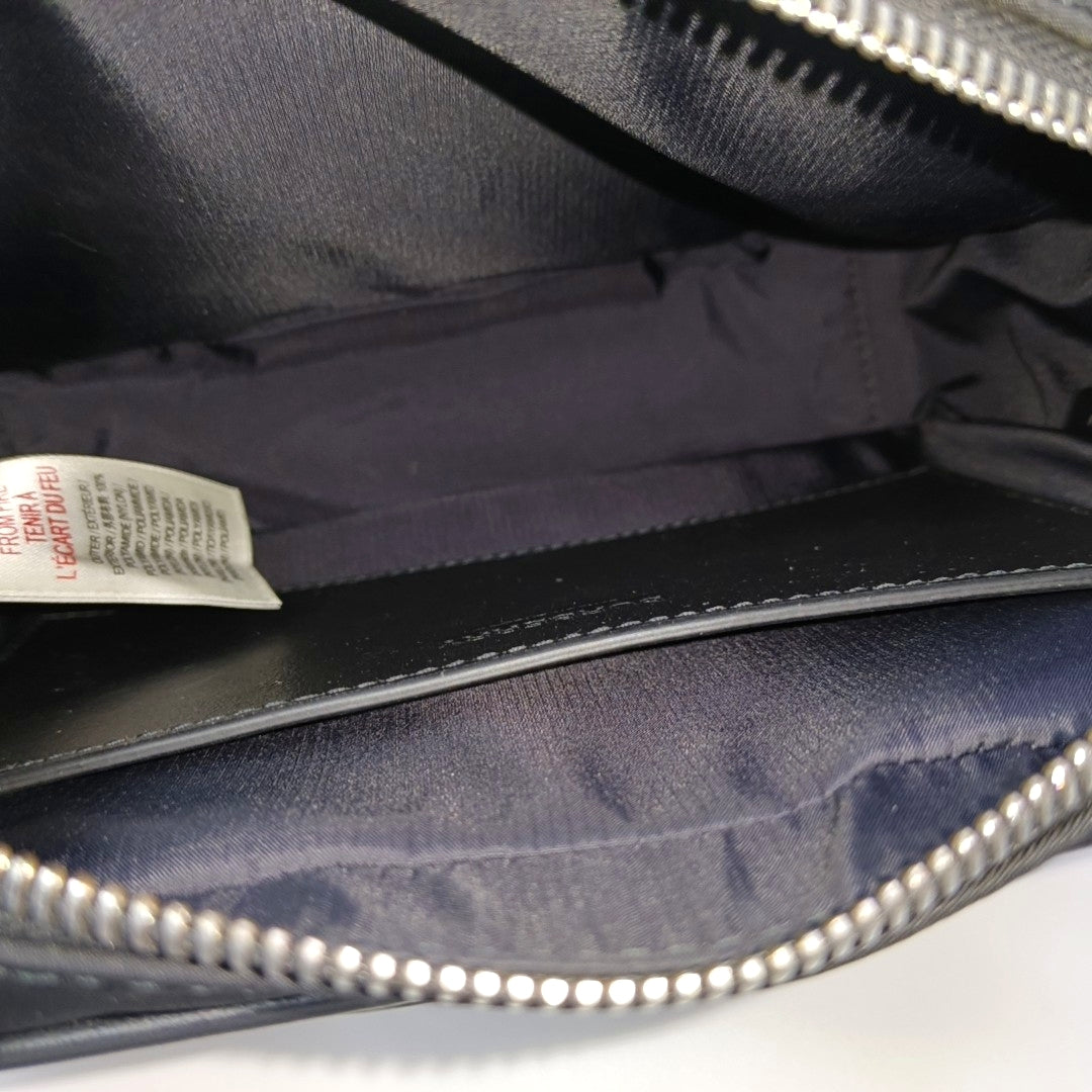 Fabric Shoulder Bag Black