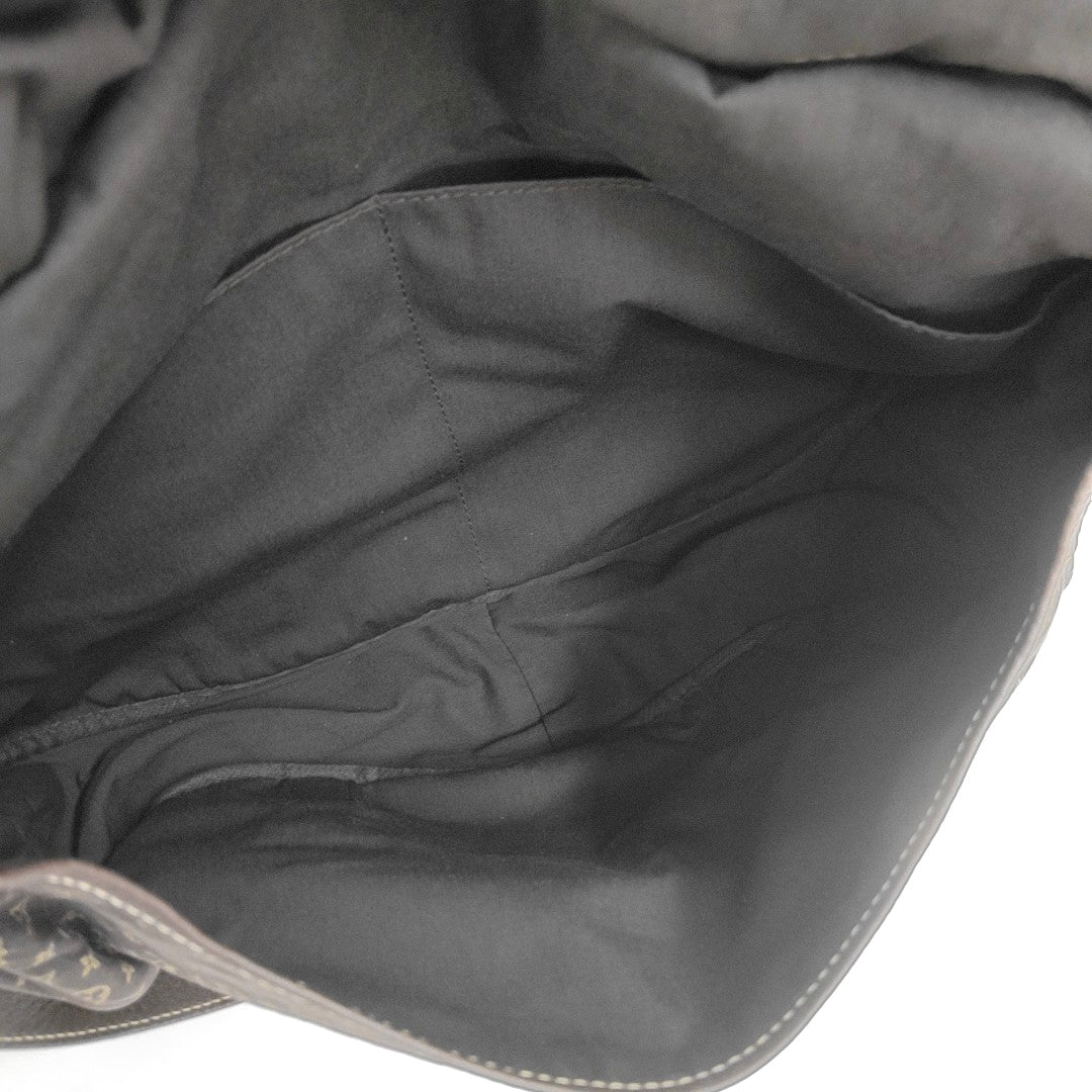 SAUMUR Monogram Canvas Brown