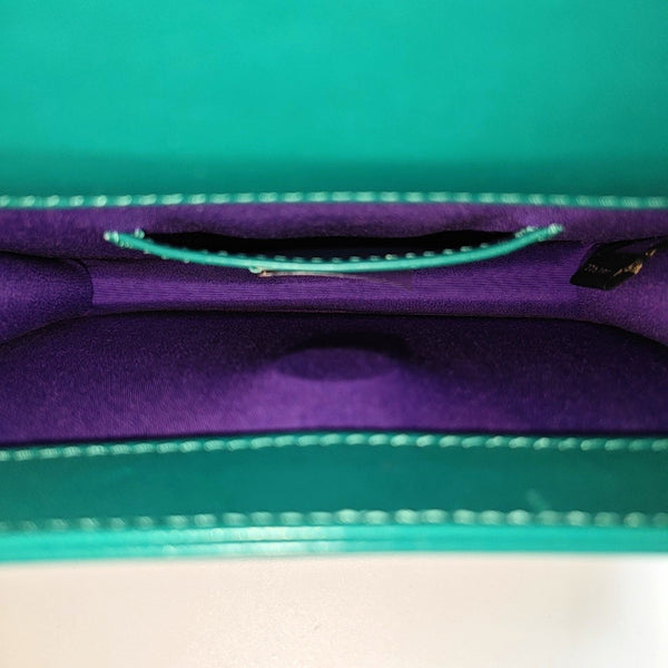 SERPENTI FOREVER Small Stingray Leather Green