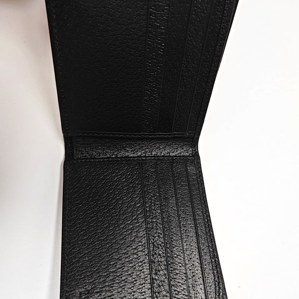 GG Marmont Mini Calfskin Black Wallet