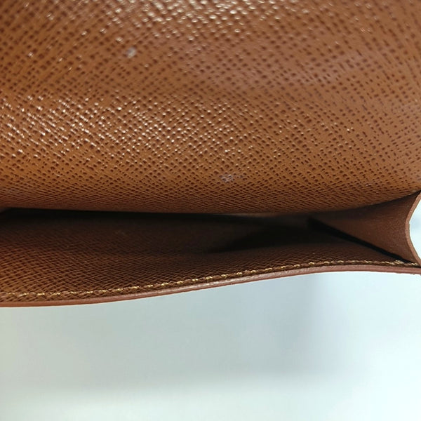 ENVELOPPE Monogram Coated Canvas Brown Wallet