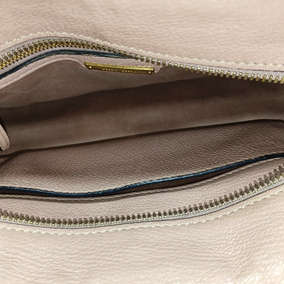 Calfskin Tote Bag Pink