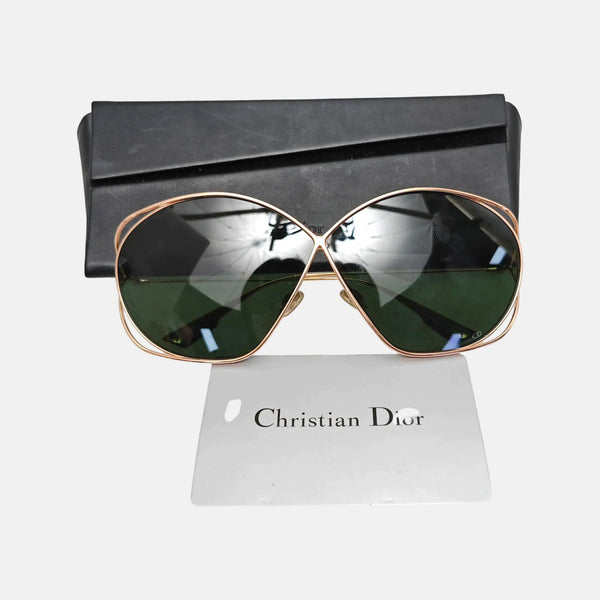 Metal Sunglasses Green
