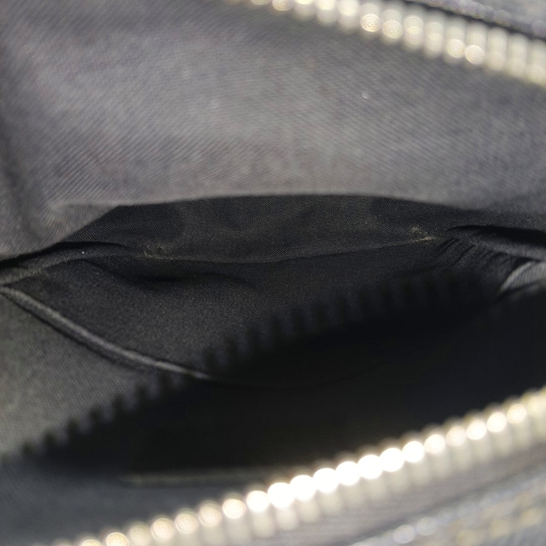 REM Damier Graphite Coated Canvas Gray