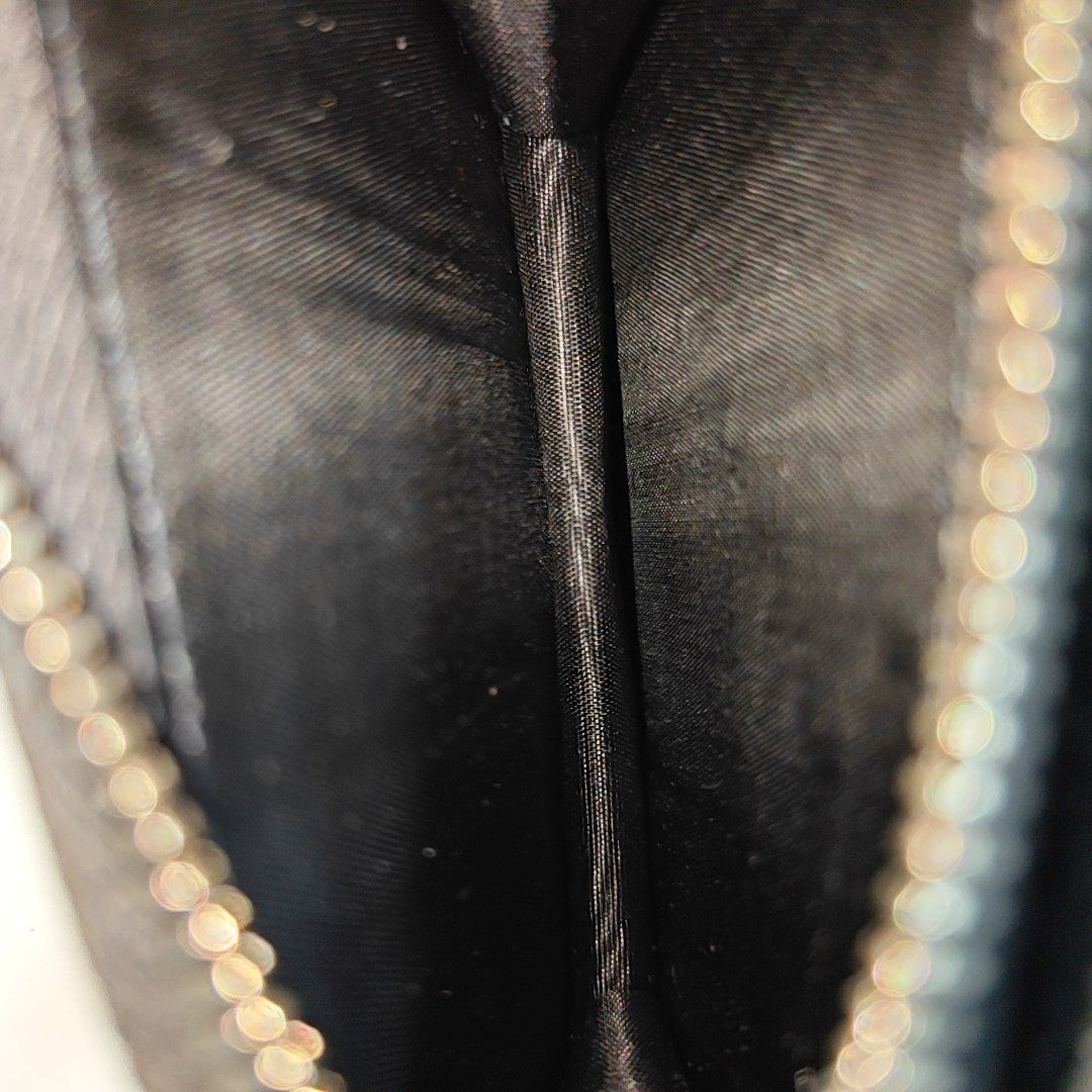 Calfskin Shoulder Bag Mini Black