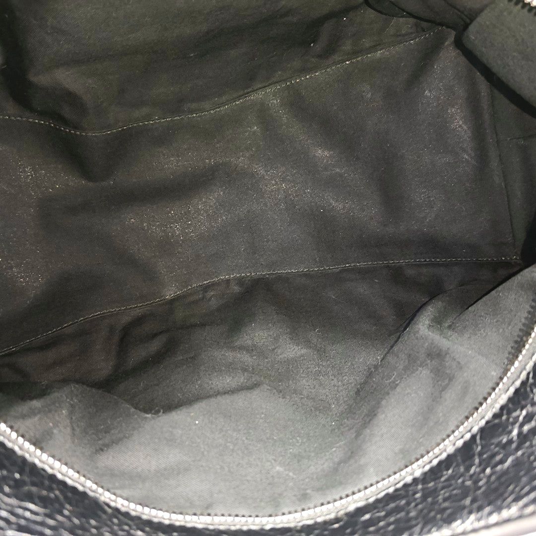 Lambskin Shoulder Bag Black