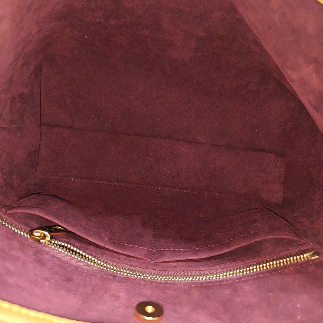 CARRYALL PM Monogram Coated Canvas Brown
