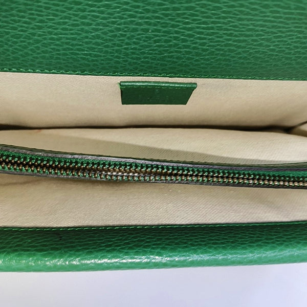 Dionysus Medium Calfskin Green