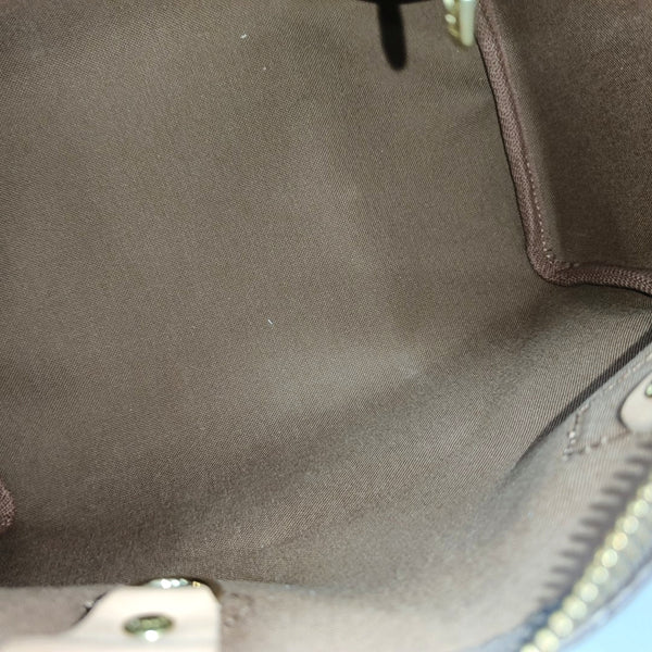 SPEEDY 25 Monogram Coated Canvas Brown