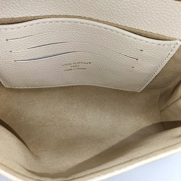 NANO MADELEINE Nano Monogram Calfskin Beige