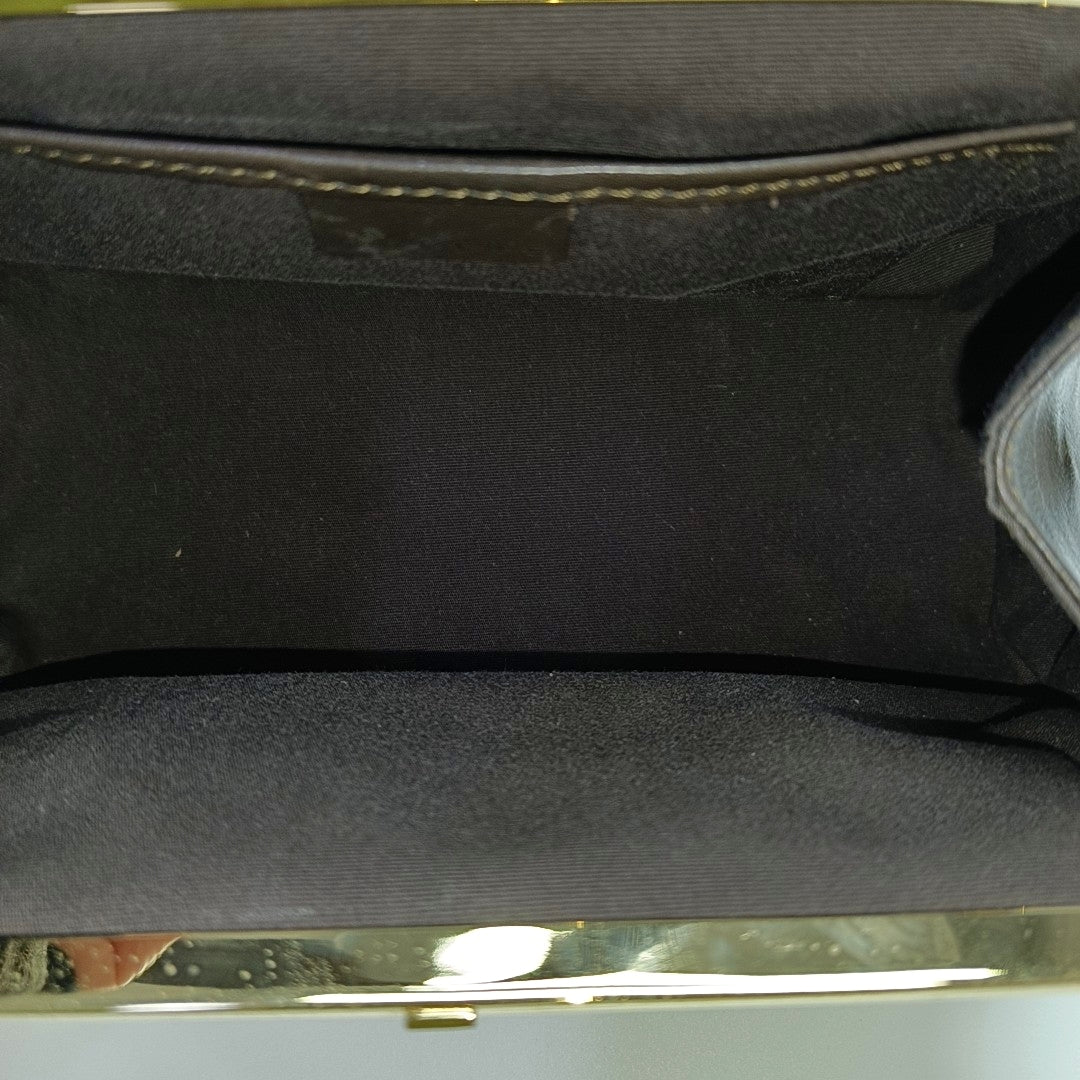 Fabric Shoulder Bag Beige