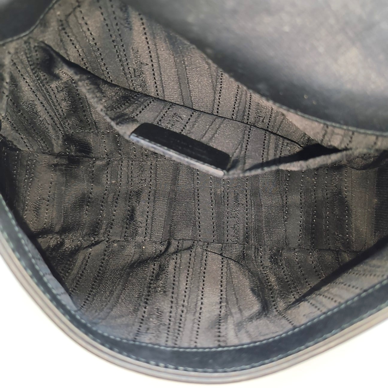 Calfskin Top Handle Bag Black