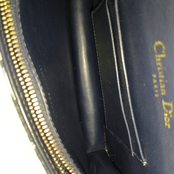 Saddle Mini Oblique Canvas Blue