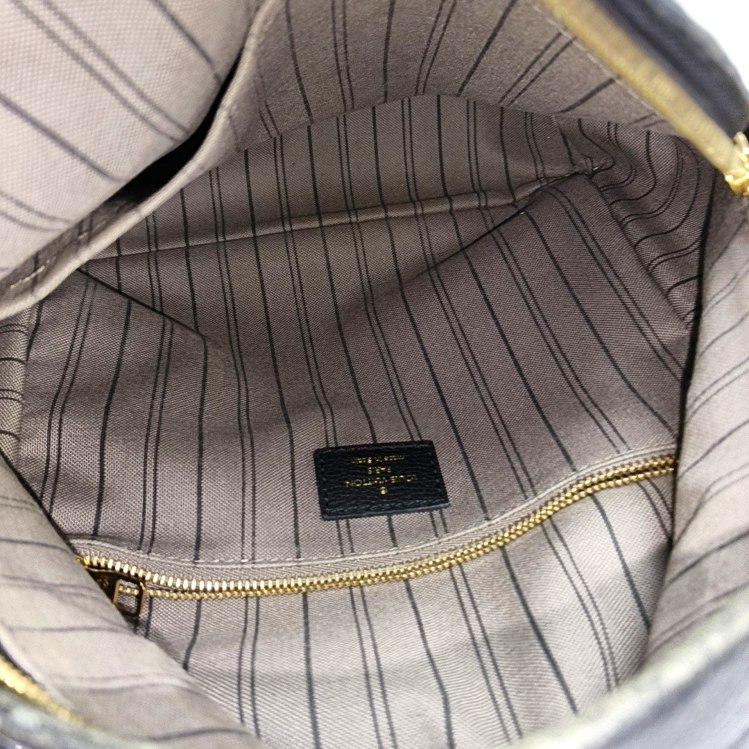 SORBONNE Monogram Calfskin Black