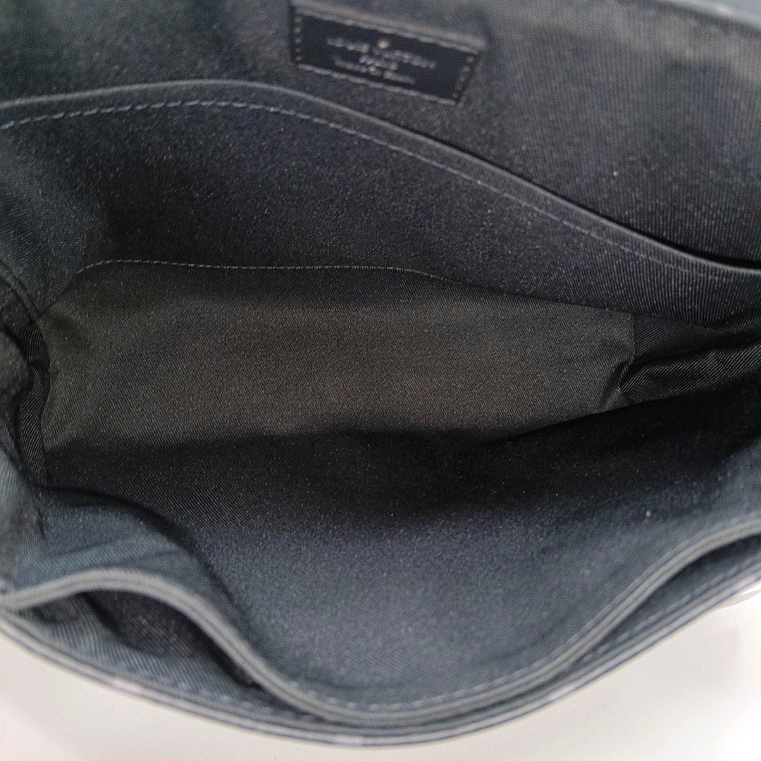 DISTRICT PM Monogram Coated Canvas Gray
