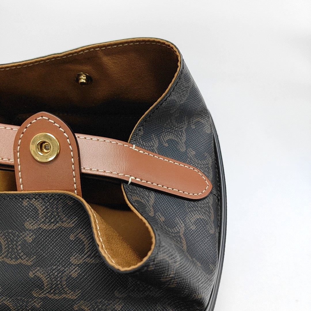STRAP BOX Coated Canvas Yellow