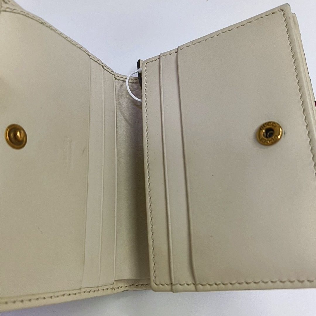 GG Marmont Mini Calfskin Multicolor Wallet