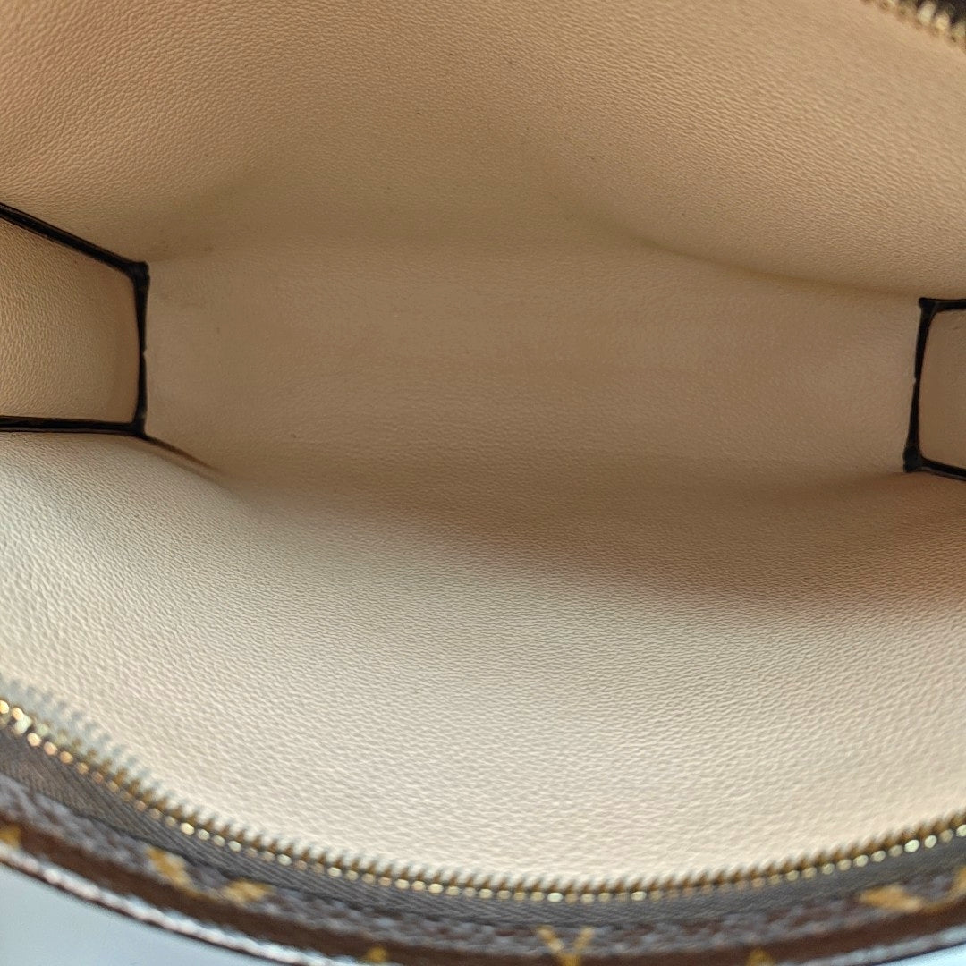 TOILET POCKET 26 Monogram Coated Canvas Brown